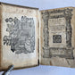 1578 JULIUS CAESAR ILLUSTRATED antique ORIGINAL 16th CENTURY PIGSKIN BINDING