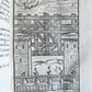 1581 JULIUS CAESAR ILLUSTRATED antique ORIGINAL 16th CENTURY BINDING
