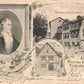 WEIMAR STERBEHAUS GERMANY ANTIQUE POSTCARD