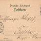 KASSEL vopm MULLERTOR GESEHEN GERMANY ANTIQUE POSTCARD