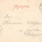 GRUSS vom BILSTEIN GERMANY ANTIQUE POSTCARD