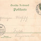 GRUSS aus HERLESHAUSEN GERMANY ANTIQUE POSTCARD