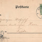 ZUM GOLDENEN LOWEN GERMANY ANTIQUE POSTCARD