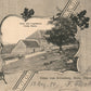 KREUZBERG GERMANY ANTIQUE POSTCARD