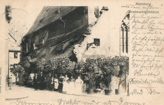 NURNBERG GERMANY ANTIQUE POSTCARD