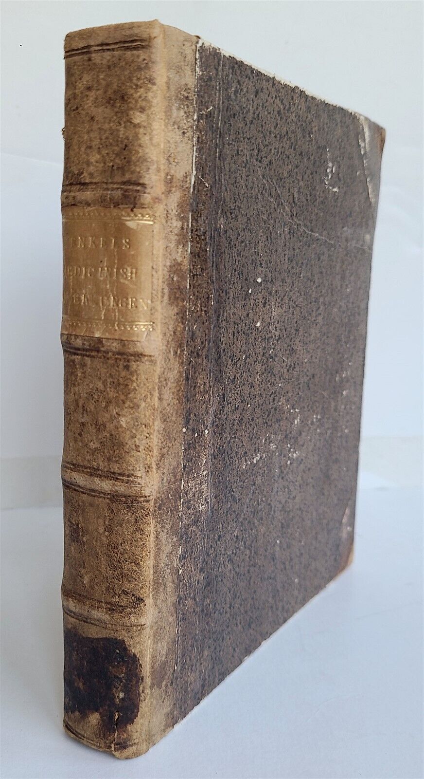 1747-1751 COLLECTION of MEDICAL & SURGICAL NOTES by Henckel ILLUSTRATED antique