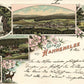 HAHNENKLEE GERMANY 1898 ANTIQUE POSTCARD