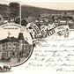 Gruss aus HAHNENKLEE GERMANY hotel 1898 ANTIQUE POSTCARD