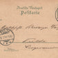 Gruss aus HAHNENKLEE GERMANY hotel 1898 ANTIQUE POSTCARD