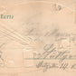 Gruss aus CELLE GERMANY 1898 ANTIQUE POSTCARD