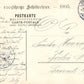 GERMANY FRIEDRICH von SCHILLER 1905 commemorative ANTIQUE POSTCARD