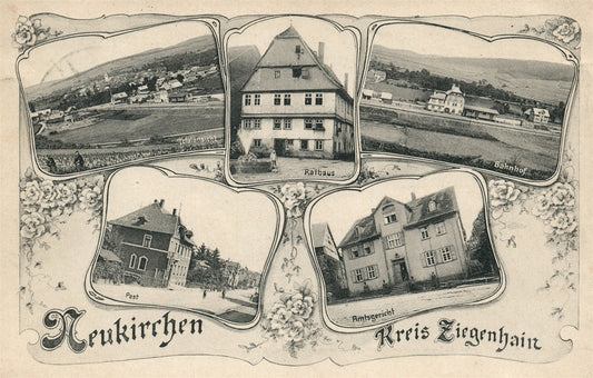 NEUKIRCHEN GERMANY ANTIQUE POSTCARD