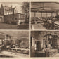 GERMANY RESTAURANT CAROLASCHLOSSCHEN ANTIQUE POSTCARD