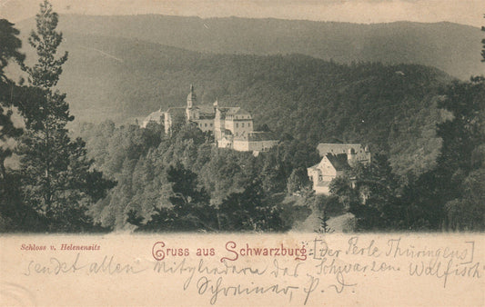 GERMANY Schwarzburg ANTIQUE POSTCARD