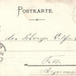 GERMANY OBERPFATZ & REGENSBURG BAVARIAN FOLK COSTUMES ANTIQUE POSTCARD