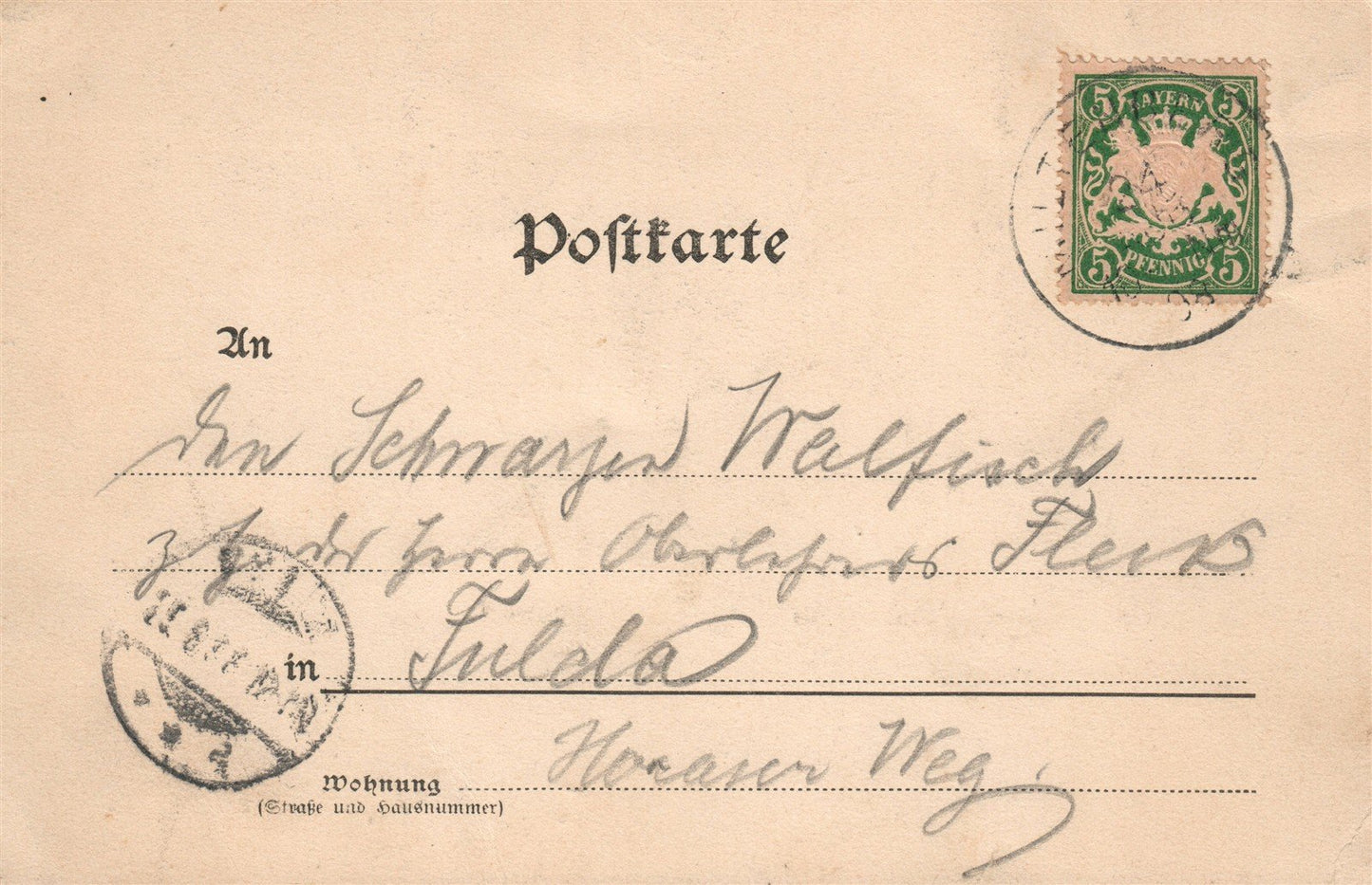 GERMANY MILTENBERG ANTIQUE POSTCARD