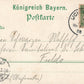 GERMANY VIERZCHNHEILIGEN ANTIQUE POSTCARD