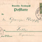 GERMANY FAMILIE WATZMANN ANTIQUE POSTCARD