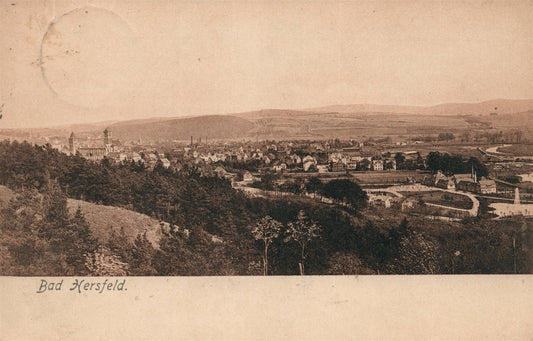 GERMANY BAD HERSFELD ANTIQUE POSTCARD