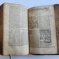 1562 BIBLE ILLUSTRATED antique ORIGINAL PIGSKIN BINDING LATIN BIBLIA SACRA 16 c.
