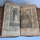 1562 BIBLE ILLUSTRATED antique ORIGINAL PIGSKIN BINDING LATIN BIBLIA SACRA 16 c.