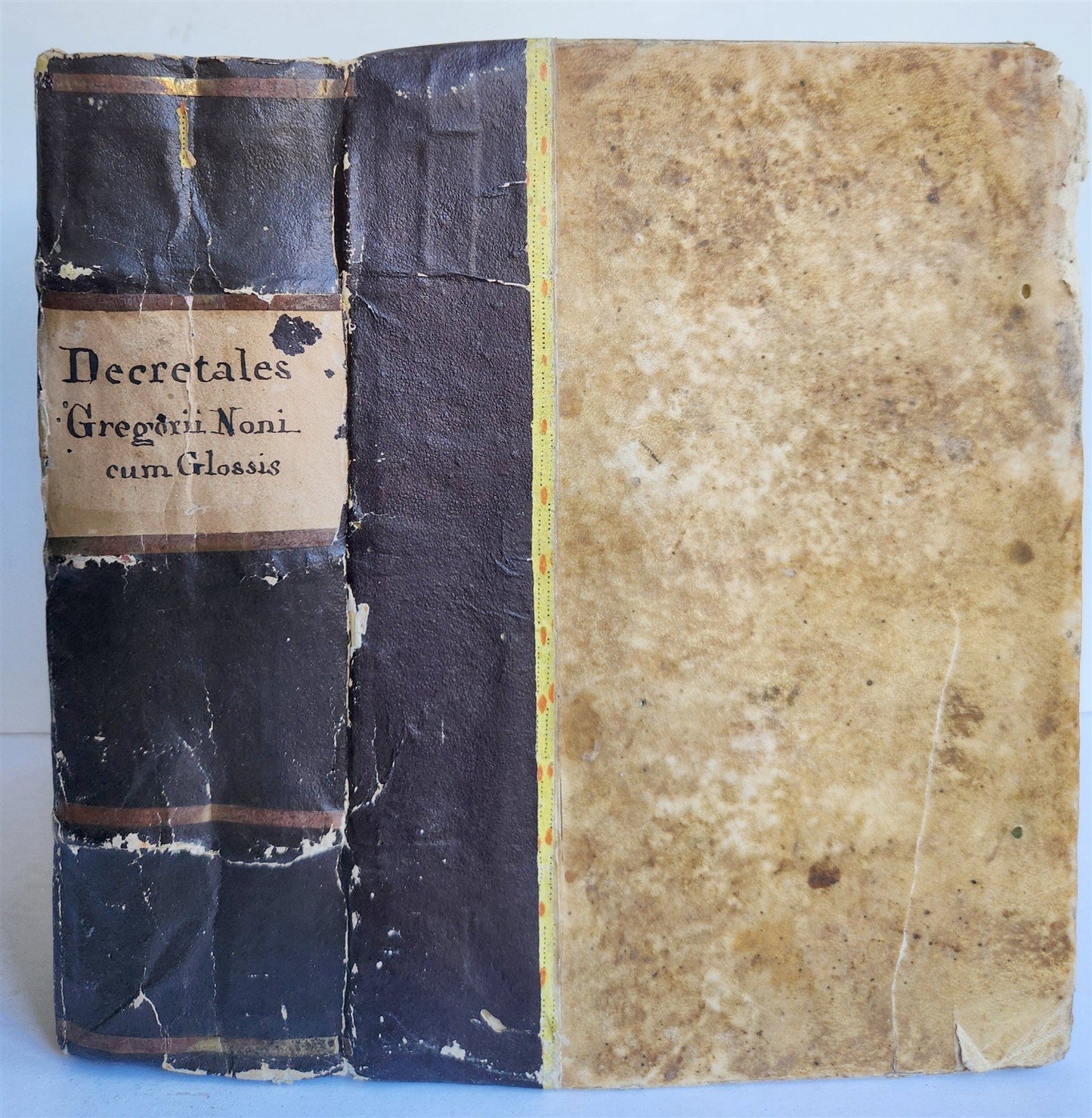 1572 DECRETALS of Pope Gregory IX antique 16th CENTURY CANON LAW