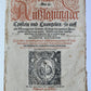 1576 POSTILLA exposition of Epistles & Gospels antique 16th C. ILLUSTRATED FOLIO