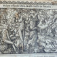 1655 BIBLE FIGURES antique ILLUSTRATED FOLIO Figures des Histoires de Bible