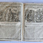 1655 BIBLE FIGURES antique ILLUSTRATED FOLIO Figures des Histoires de Bible