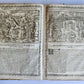 1655 BIBLE FIGURES antique ILLUSTRATED FOLIO Figures des Histoires de Bible