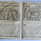 1655 BIBLE FIGURES antique ILLUSTRATED FOLIO Figures des Histoires de Bible