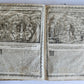 1655 BIBLE FIGURES antique ILLUSTRATED FOLIO Figures des Histoires de Bible