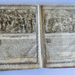 1655 BIBLE FIGURES antique ILLUSTRATED FOLIO Figures des Histoires de Bible