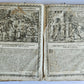 1655 BIBLE FIGURES antique ILLUSTRATED FOLIO Figures des Histoires de Bible