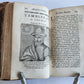 1676 HISTORY of TURKS 2 vols antique ILLUSTRATED 21 PORTRAITS of TURKISH SULTANS