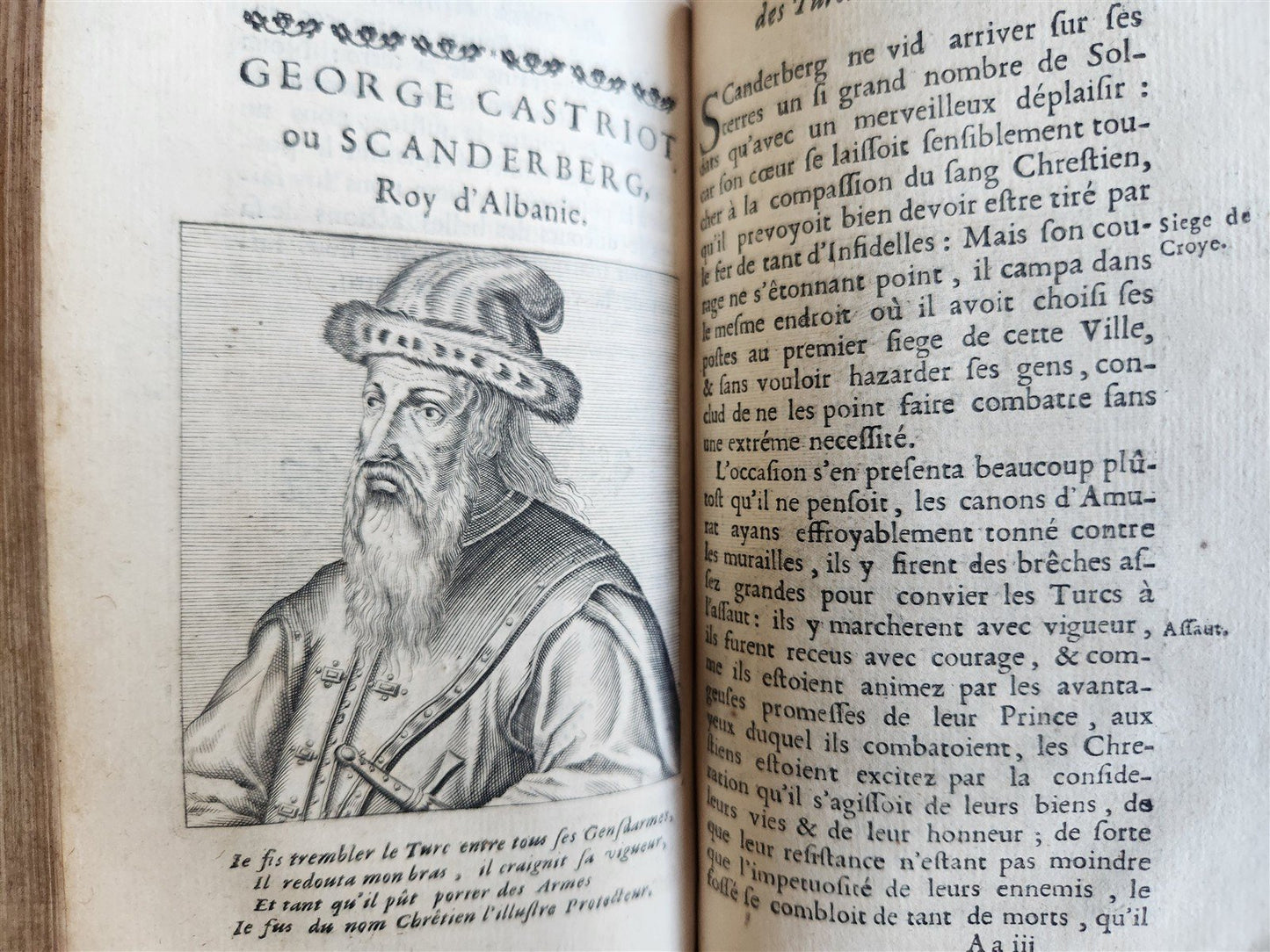 1676 HISTORY of TURKS 2 vols antique ILLUSTRATED 21 PORTRAITS of TURKISH SULTANS