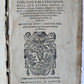 1567 HORACE POETRY antique HAND TOOLED PIGSKIN BINDING 16th CENTURY