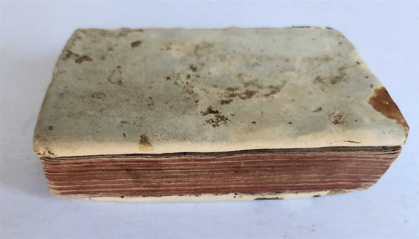 1542 PSALTER antique 16th CENTURY PSALTERIUM PARAPHRASIBUS