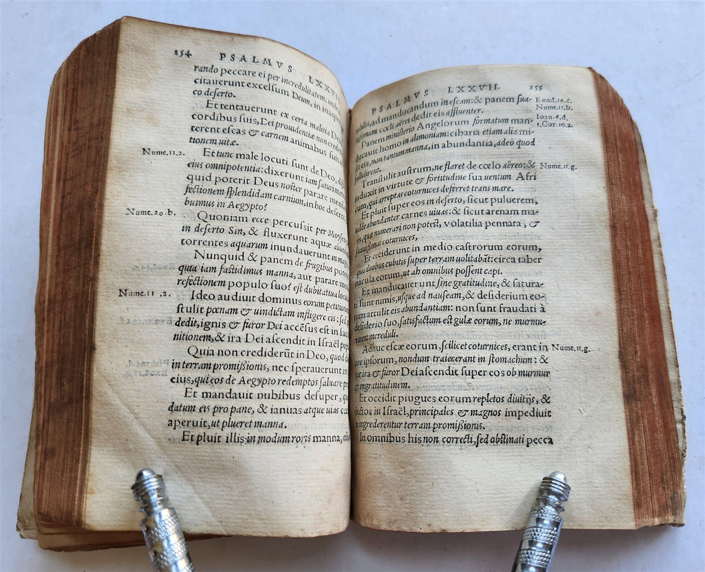 1542 PSALTER antique 16th CENTURY PSALTERIUM PARAPHRASIBUS