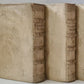 1666 THEOLOGY in DUTCH 4 VOLUMES ILLUSTRATED SET antique VELLUM BINDINGS