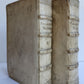 1666 THEOLOGY in DUTCH 4 VOLUMES ILLUSTRATED SET antique VELLUM BINDINGS