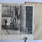 1666 THEOLOGY in DUTCH 4 VOLUMES ILLUSTRATED SET antique VELLUM BINDINGS
