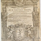 1572 ORLANDO FURIOSO by LUDOVICO ARIOSTO amazingly illustrated ANTIQUE 16th CENT