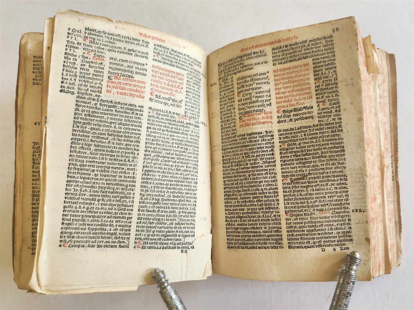 1560 LAW BOOK Institutiones Iuris Civilis D. Iustiniani ANTIQUE 16c GIUNTA PRESS