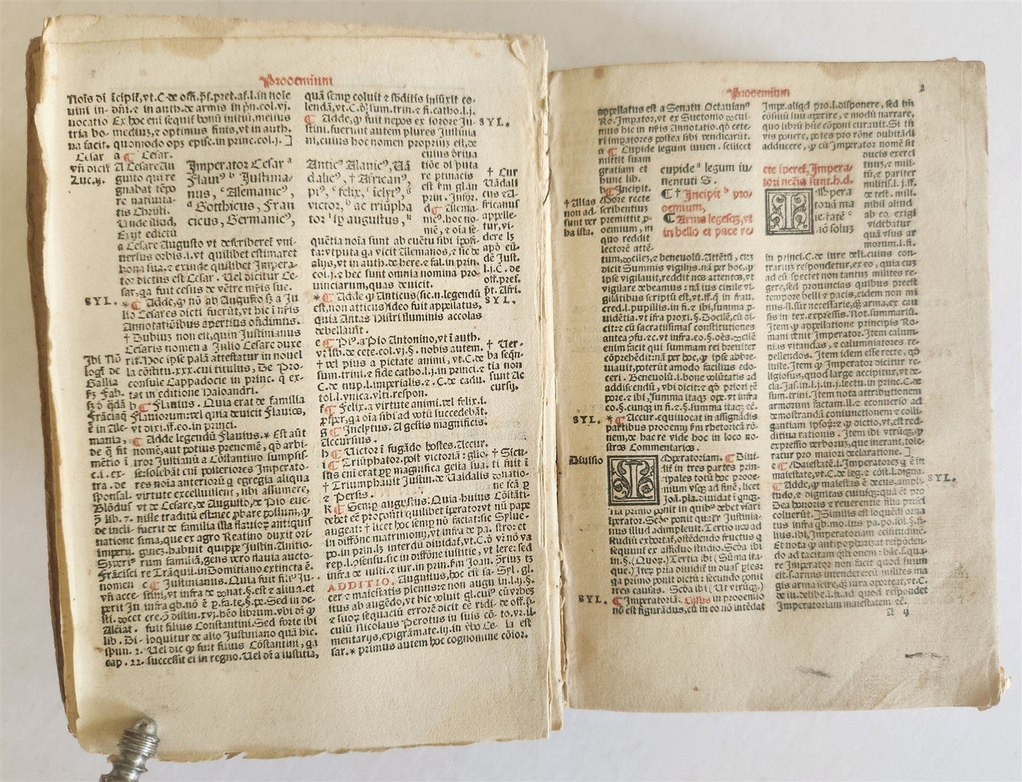 1560 LAW BOOK Institutiones Iuris Civilis D. Iustiniani ANTIQUE 16c GIUNTA PRESS