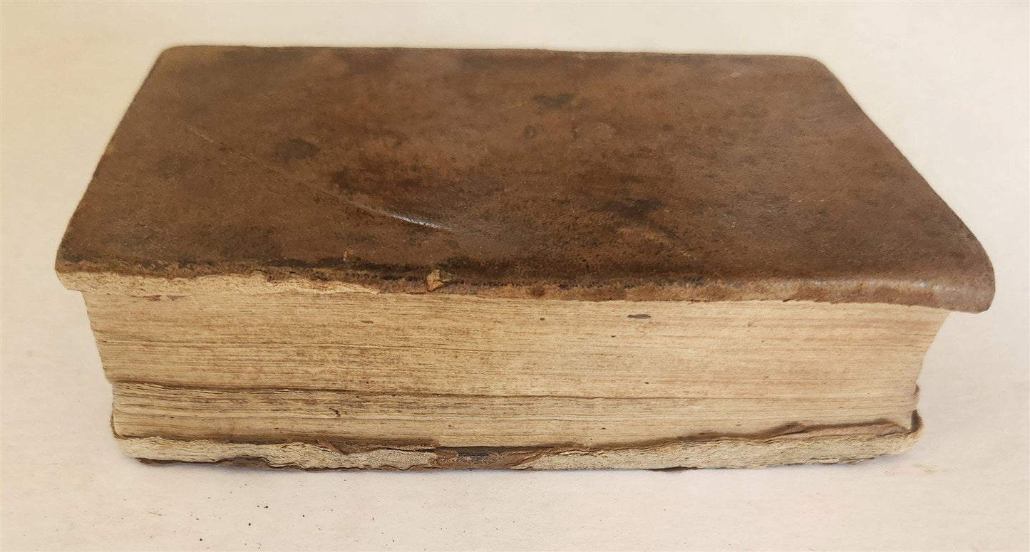 1607 BIBLE in LATIN Biblia Sacra ANTIQUE