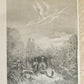 1892 DANTE ALIGHIERI antique PURGATORY AND PARADISE ILLUSTRATED by GUSTAVE DORE