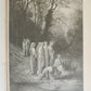 1892 DANTE ALIGHIERI antique PURGATORY AND PARADISE ILLUSTRATED by GUSTAVE DORE