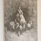 1892 DANTE ALIGHIERI antique PURGATORY AND PARADISE ILLUSTRATED by GUSTAVE DORE