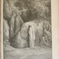 1892 DANTE ALIGHIERI antique PURGATORY AND PARADISE ILLUSTRATED by GUSTAVE DORE